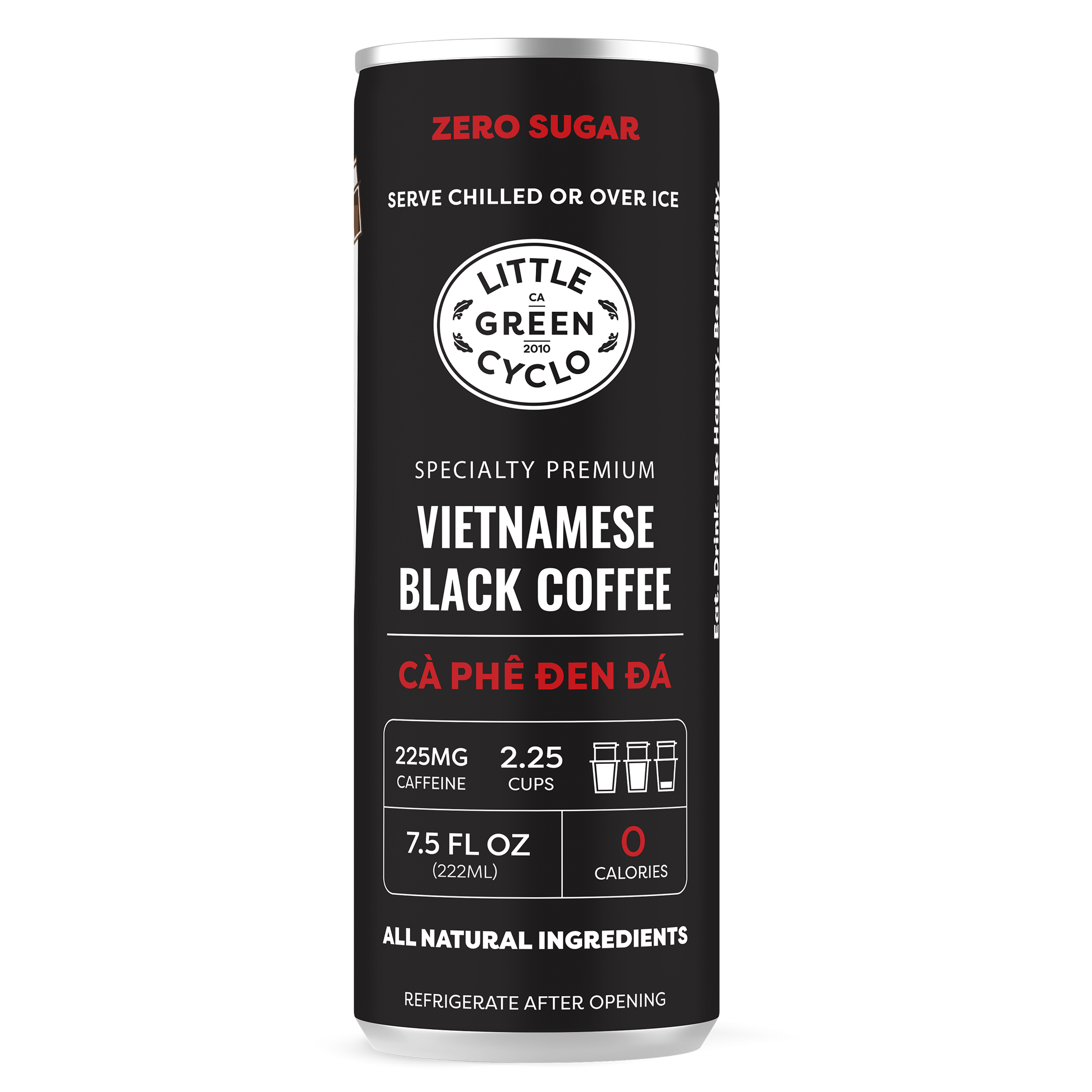 Vietnamese Black Coffee - Cà Phê Đen Đá