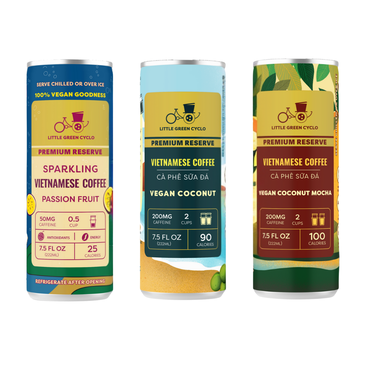 Vegan Variety Pack – Little Green Cyclo Coffee