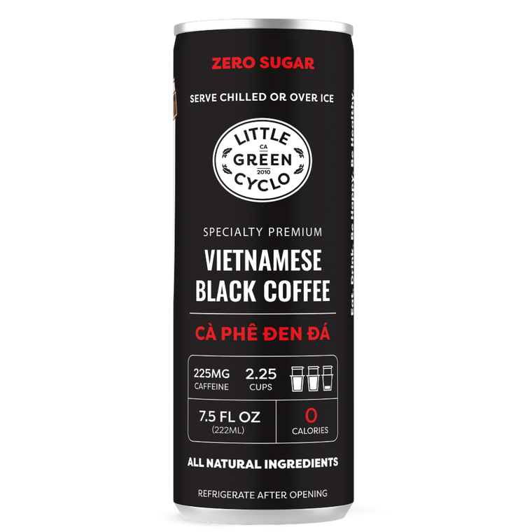 Vietnamese Black Coffee - Cà Phê Đen Đá