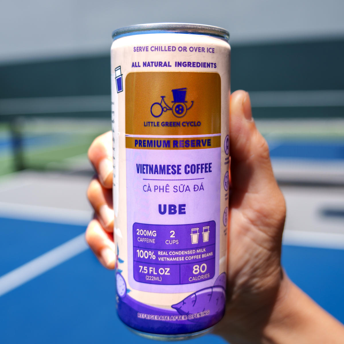 Vietnamese Ube Coffee