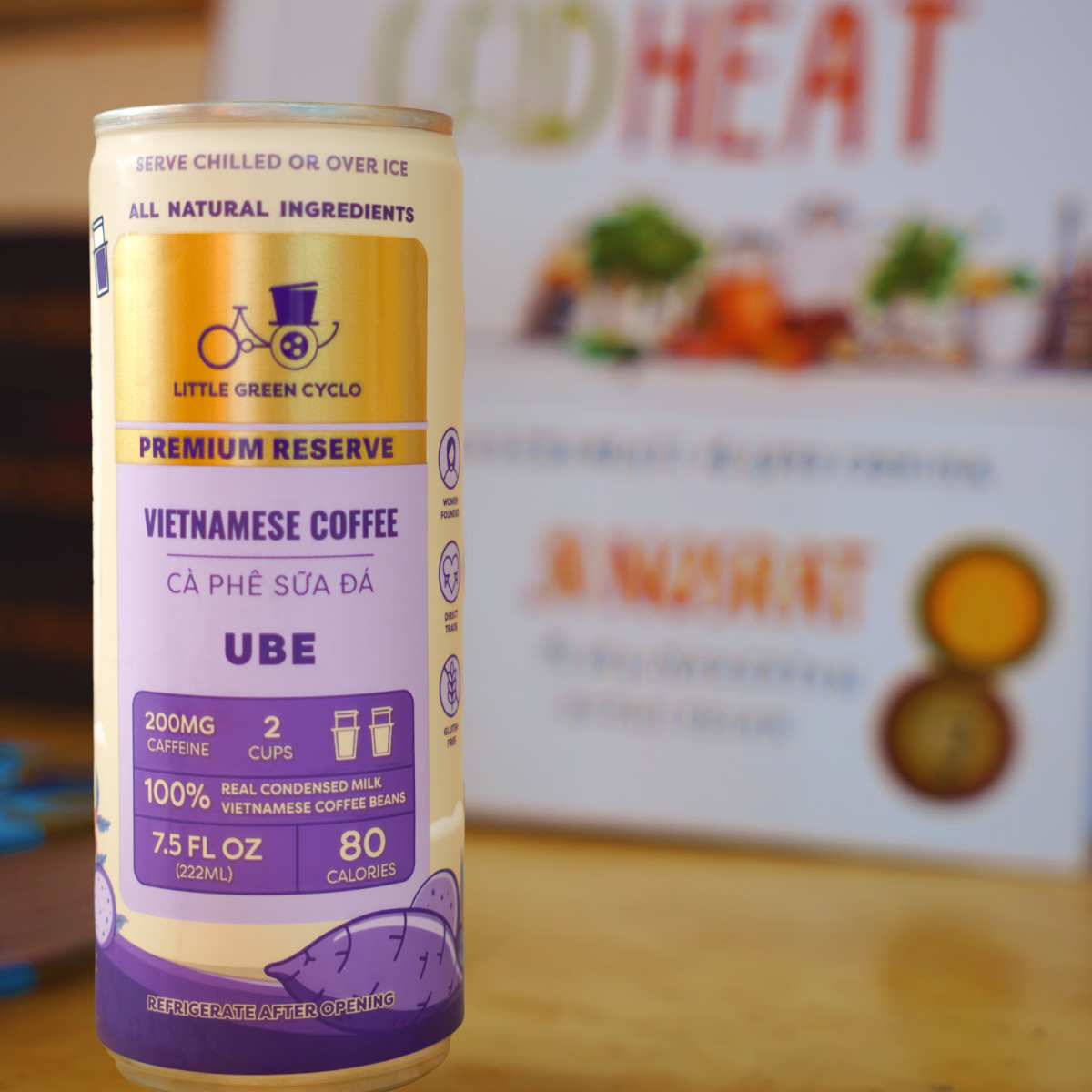 Vietnamese Ube Coffee