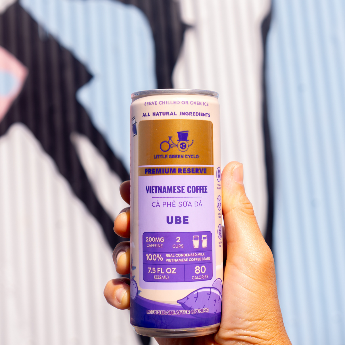 Vietnamese Ube Coffee