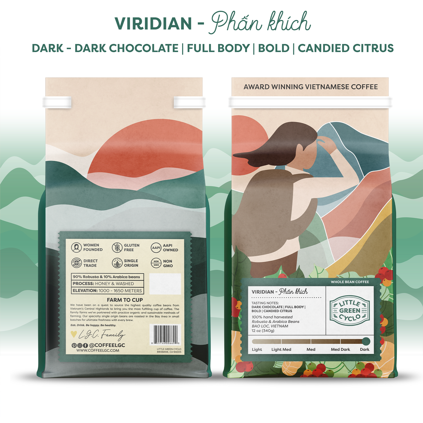 Viridian Blend - Phấn khích
