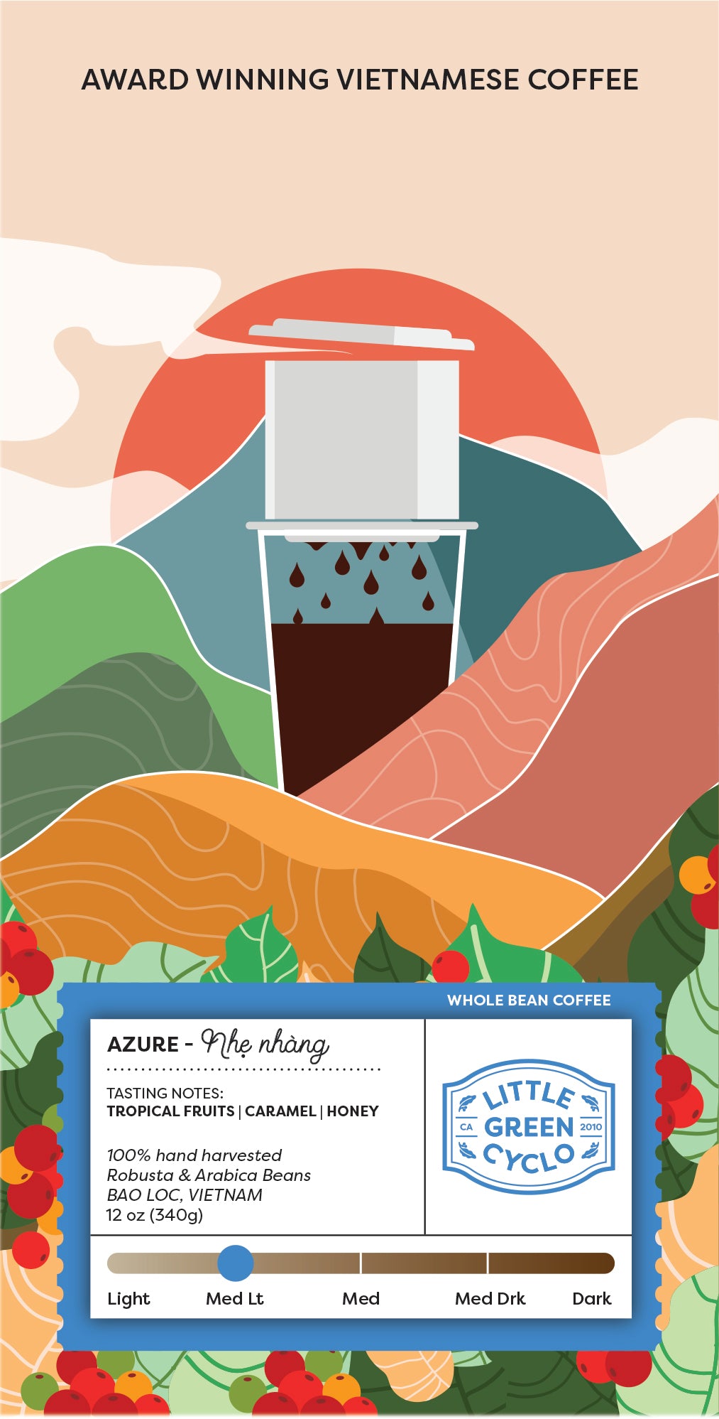 Azure Blend - nhẹ nhàng